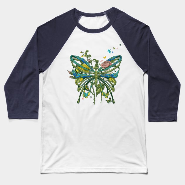 Lifeforms Baseball T-Shirt by huebucket